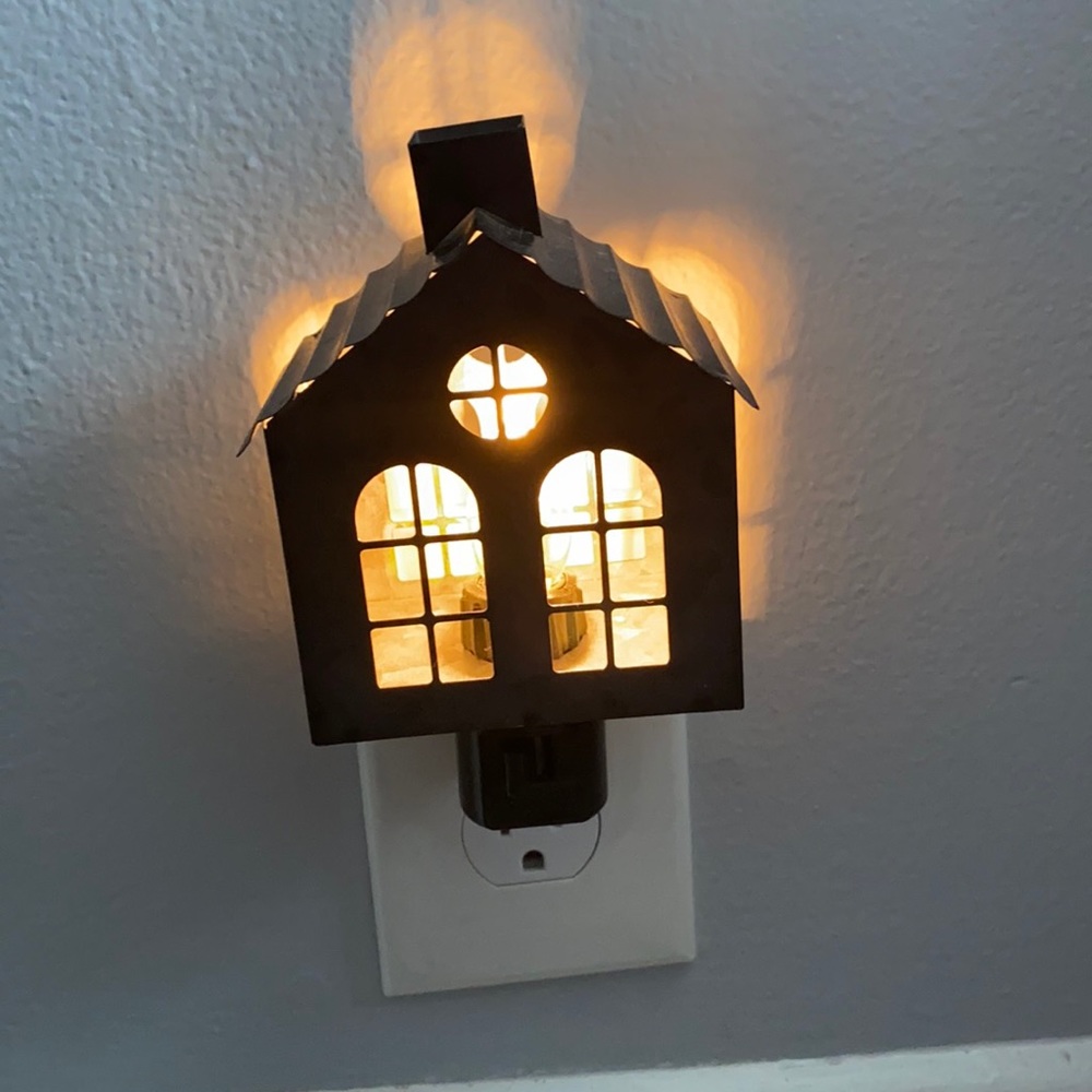 Rustic country home night light